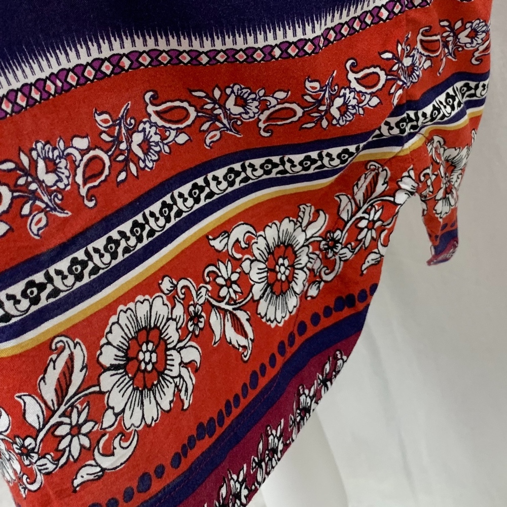 SOLD BLL New York Floral Sheath Tank Dress Large - Picture 4 of 8